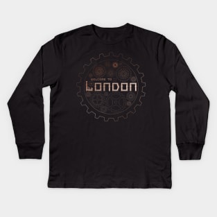 Mortal Engines Welcome to London Kids Long Sleeve T-Shirt